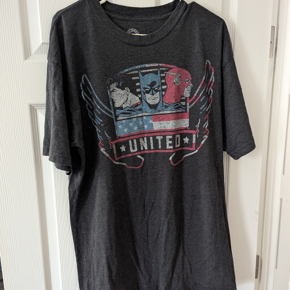 Graphic Men's Grey Justice League T-Shirt